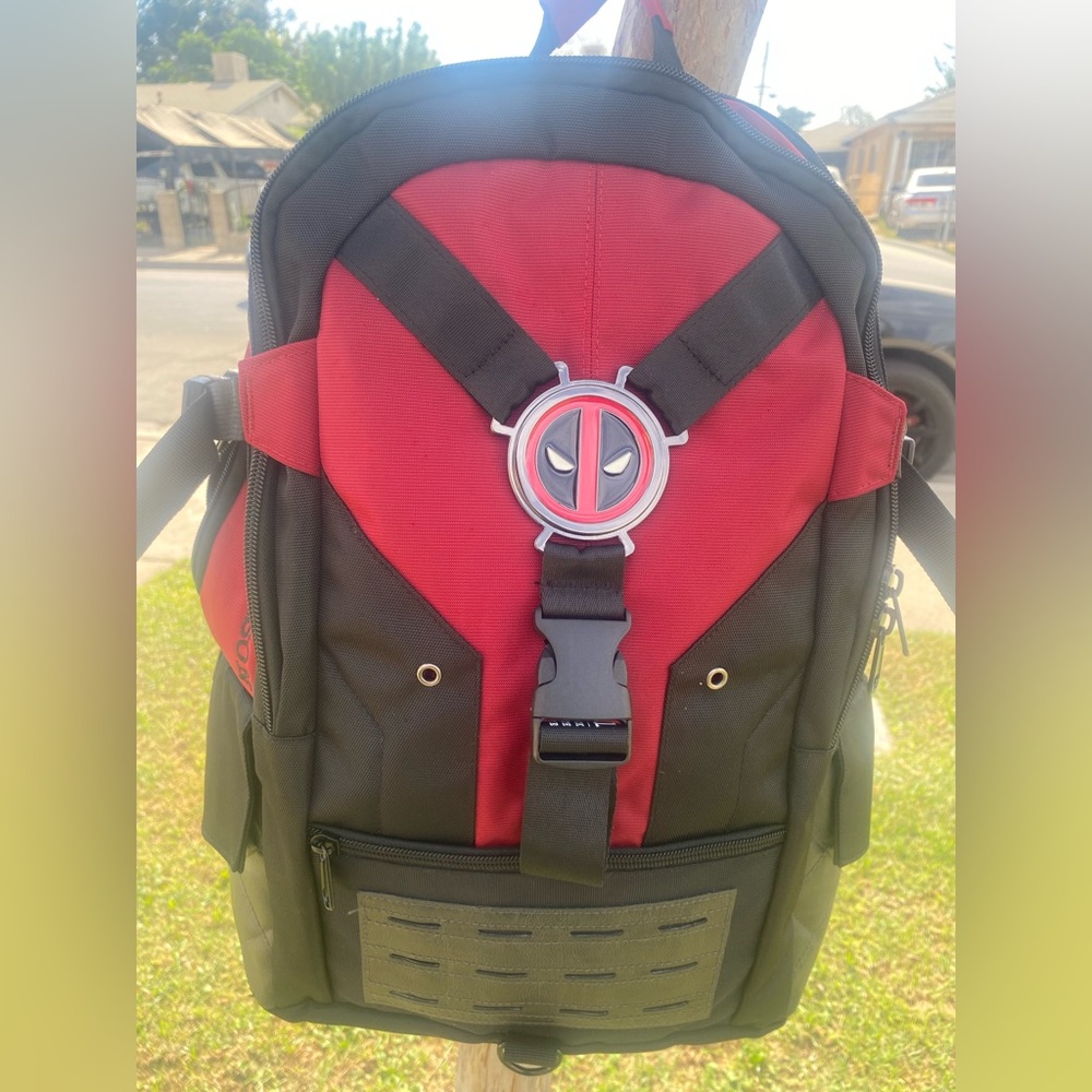 Deadpool Built Up Backpack